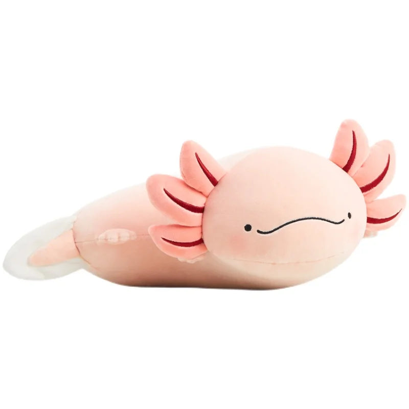 Cute Salamander Axolochi Axolotl Plush Toy Soft Ambystoma Mexicanum Plush Doll Stuffed Animal Pillow Cushion Girl Baby Gift Home