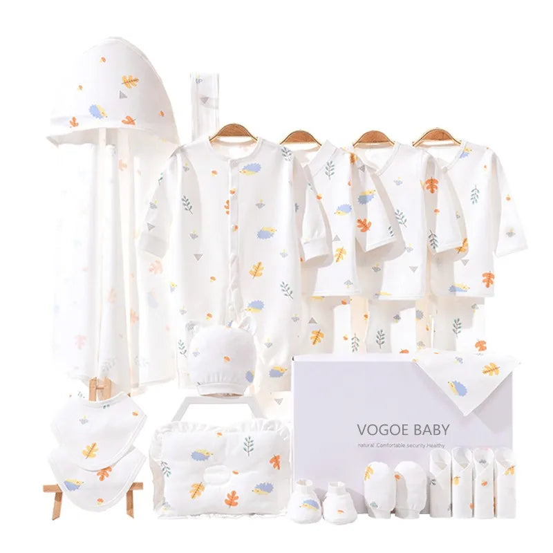 20/22/24 Pieces Newborn Clothes Set Baby Gift Pure Cotton Baby Suits 0-6 Months Kids Baby Girl Clothes Suit Unisex Without Box