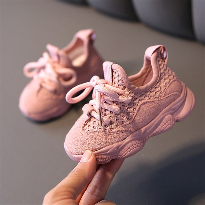 AOGT 2022 Spring/Autumn Baby Girl Boy Toddler Shoes Casual Infant Sport Shoes Soft Bottom Comfortable Breathable Kid Sneaker