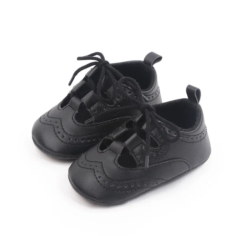 Newborn Baby Boy Girl Shoes Casual PU Leather Baby Shoes Rubber Sole Anti-slip Toddler First Walkers Infant Girl Shoes Moccasins